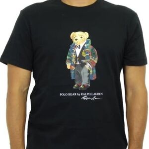 Polo Ralph Lauren Polo Bear Graphic T-Shirt – Men’s Large – Black